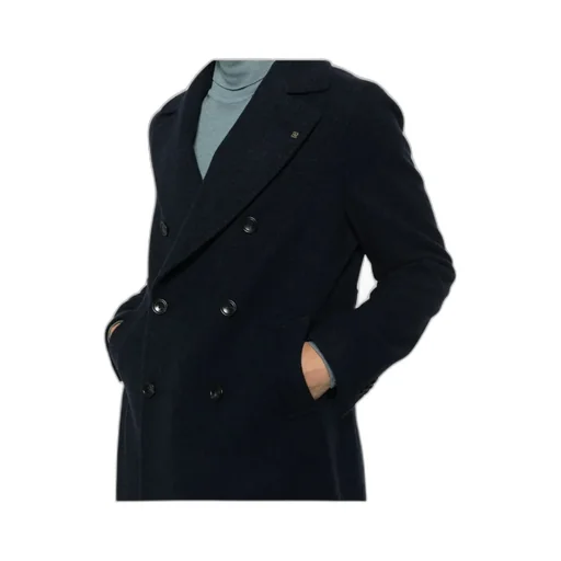 Double-Breasted Wool Coat