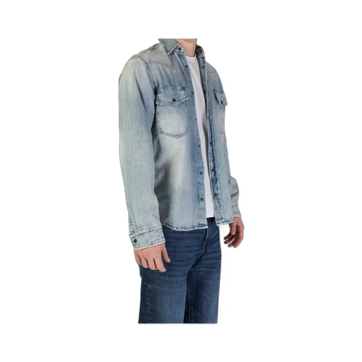 Press-Stud Denim Shirt