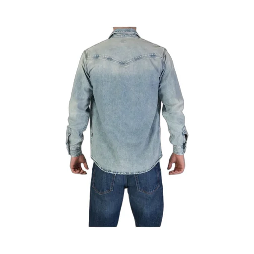 Press-Stud Denim Shirt