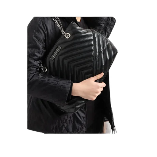 Matelassé-Effect Tote Bag