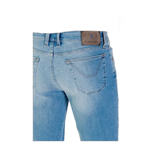 Denim Shorts With Belt Loops