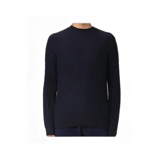 Armani Exchange Wavy Ribbed Jumper