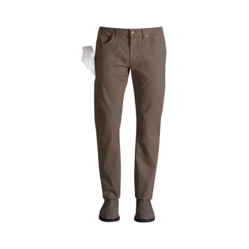 Casual Pants With Belt Loops