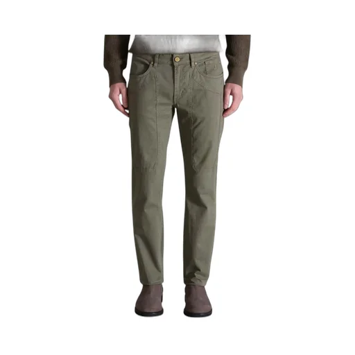 Casual Pants With Belt Loops