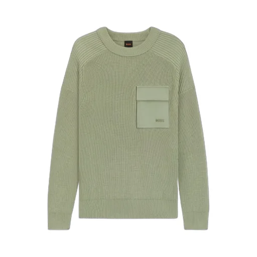 Long-Sleeved Knitted Shirt