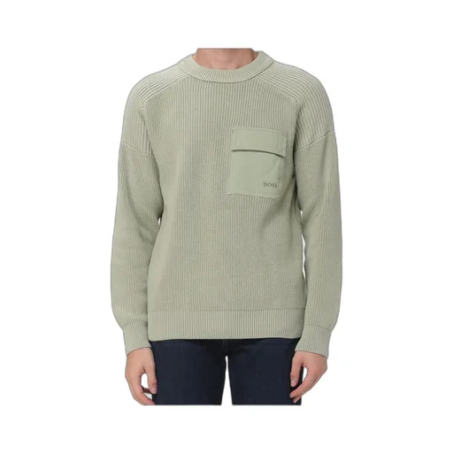 Long-Sleeved Knitted Shirt