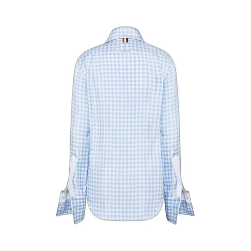 Thom Browne Twill Gingham Shirt