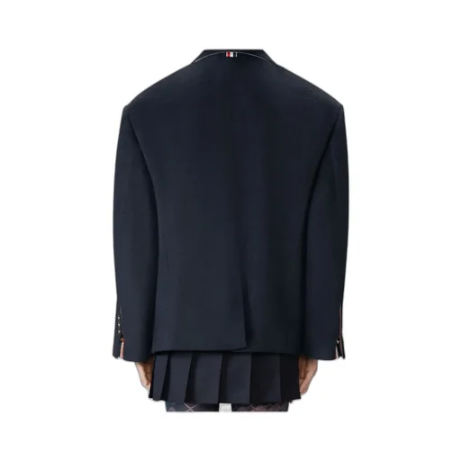 Thom Browne Pziberline Oversized Peacoat