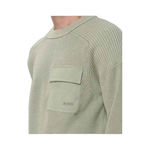 Long-Sleeved Knitted Shirt