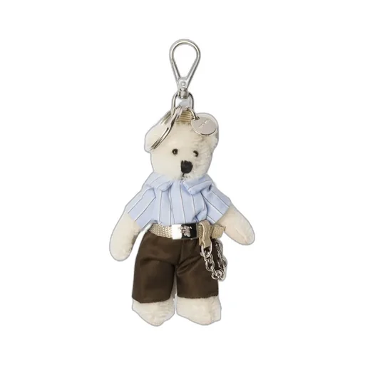 Prada Teddy Charm Keychain