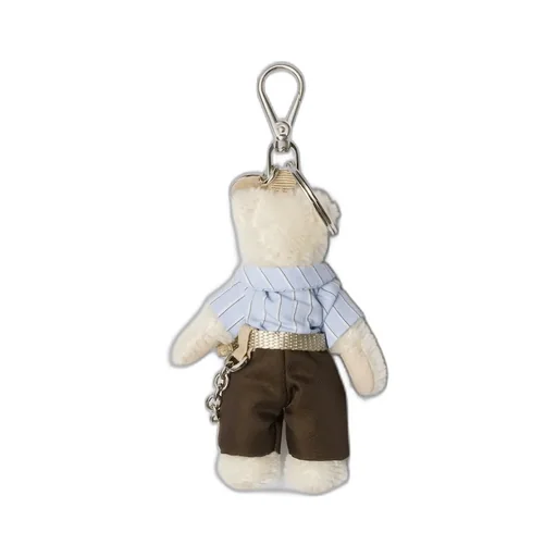 Prada Teddy Charm Keychain
