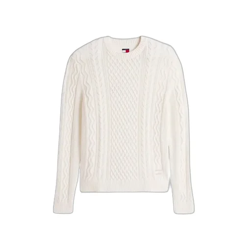 Tommy Jeans Tommy Badge Cable Knit Slim Jumper