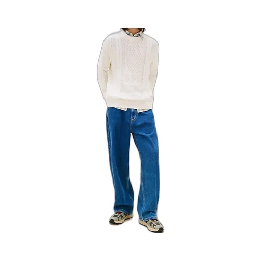 Tommy Jeans Tommy Badge Cable Knit Slim Jumper