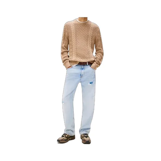 Tommy Jeans Tommy Badge Cable Knit Slim Jumper