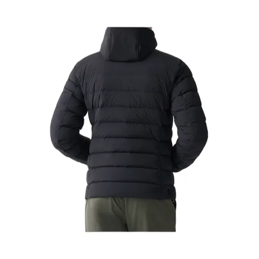 Quilted Down Jacket With Bib