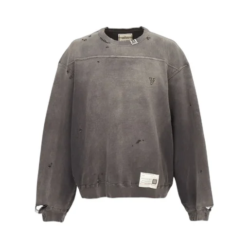 Maison Mihara Yasuhiro Sun Faded Crewneck Sweater