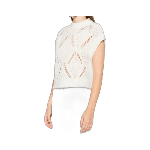 Diamond Pattern Knitted Sweater