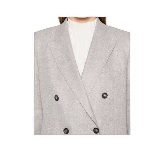 Long-Sleeved Suit Jacket