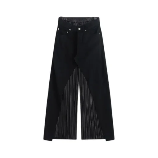 Asymmetric Detail Track Pants