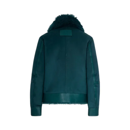Zip-Up Faux Fur Jacket