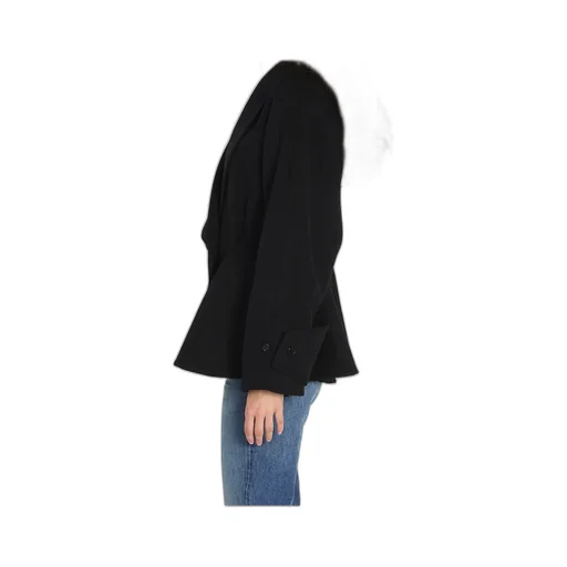 Chlo Ruffled Short Coat