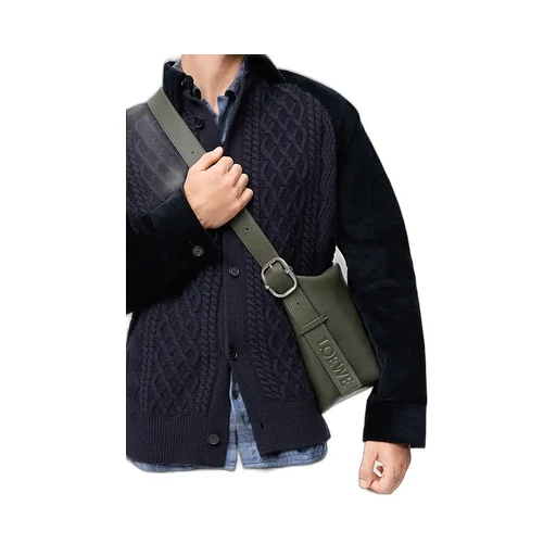 Zippered Shoulder Bag