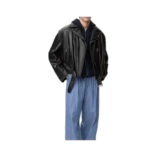 Zipped Belted Jacket