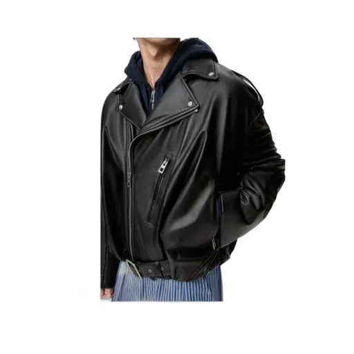 Zipped Belted Jacket