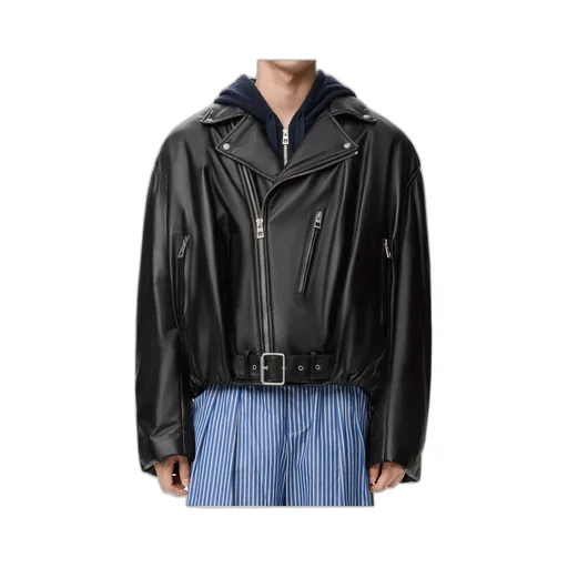 Zipped Belted Jacket