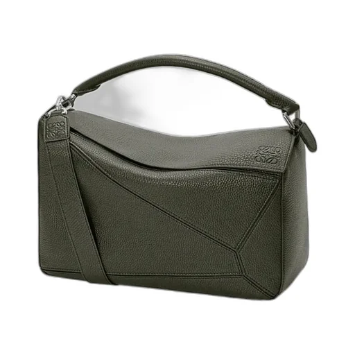 Large Puzzle Leather Shoulder Bag