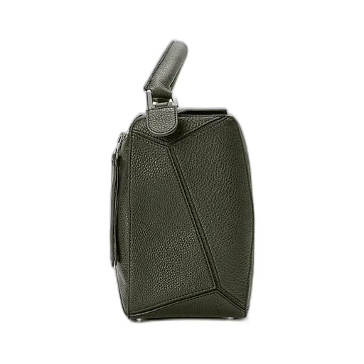 Large Puzzle Leather Shoulder Bag