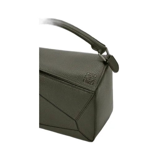 Large Puzzle Leather Shoulder Bag