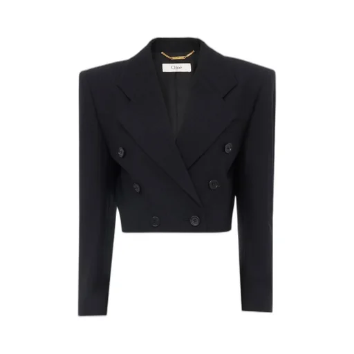 Spencer Striped Button Blazer