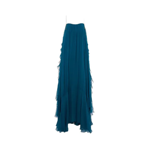 Chloé Sleeveless Ruffled Long Dress
