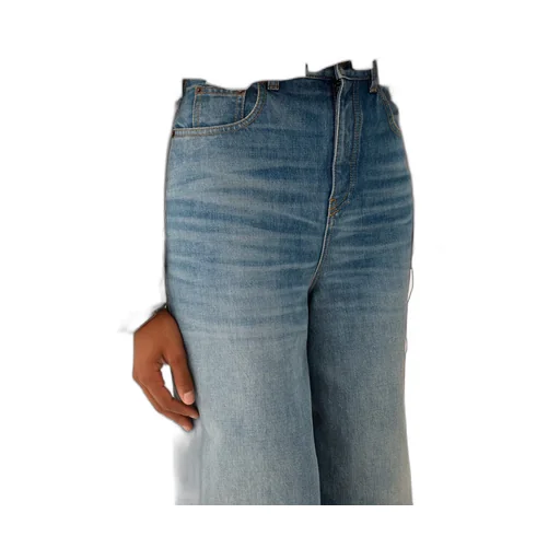 Chloé High-Waisted Wide-Leg Jeans