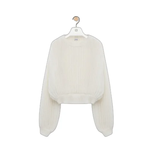 Balloon-Sleeve Sweater