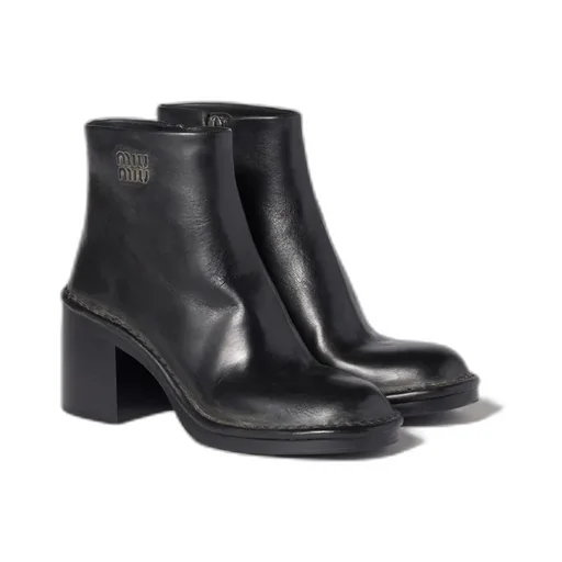 Leather Booties