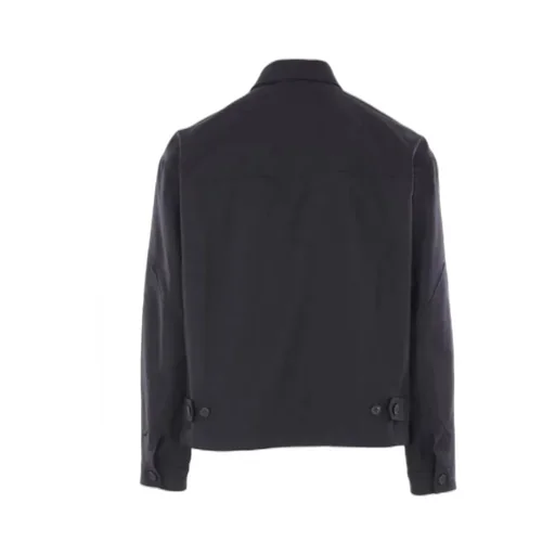 Comme Des Garcons Homme Long-Sleeved Zip-Up Jacket
