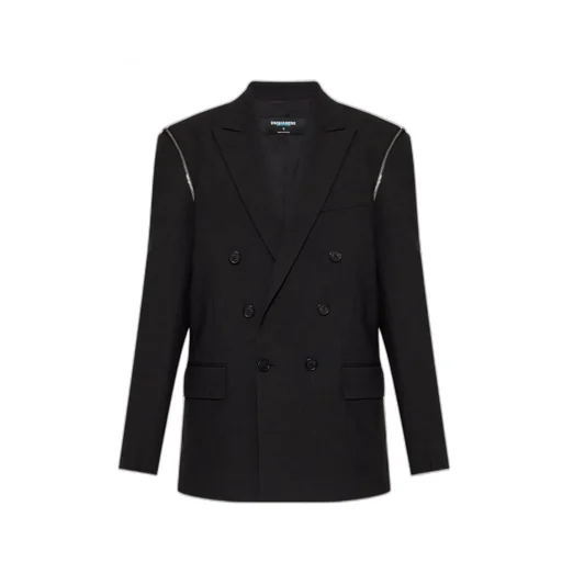 Dsquared2 X Bettter Double-Breasted Zip Detailed Blazer