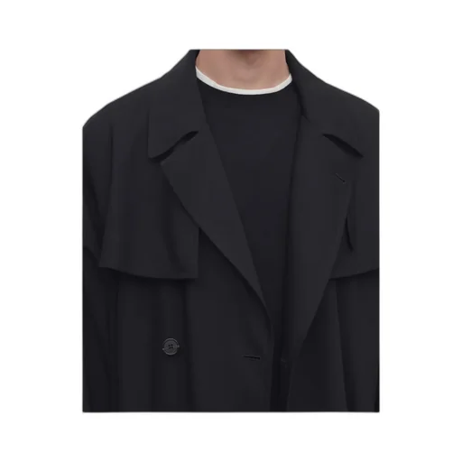 Belted Double-Breasted Coat