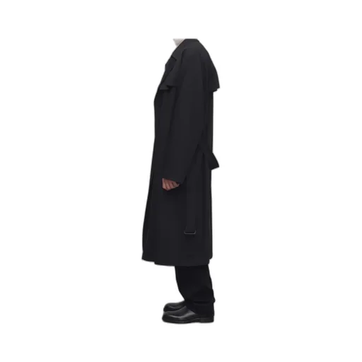 Belted Double-Breasted Coat