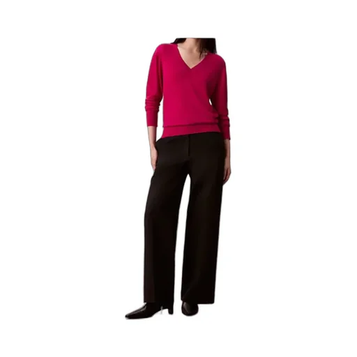 Calvin Klein V-Neck Wool Knitwear