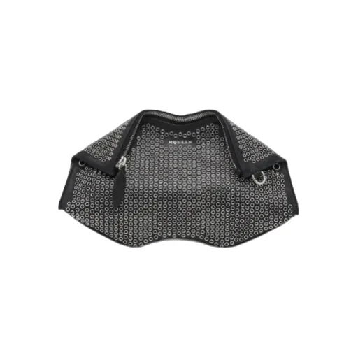 Alexander Mcqueen Manta Eyelet Detailed Clutch Bag