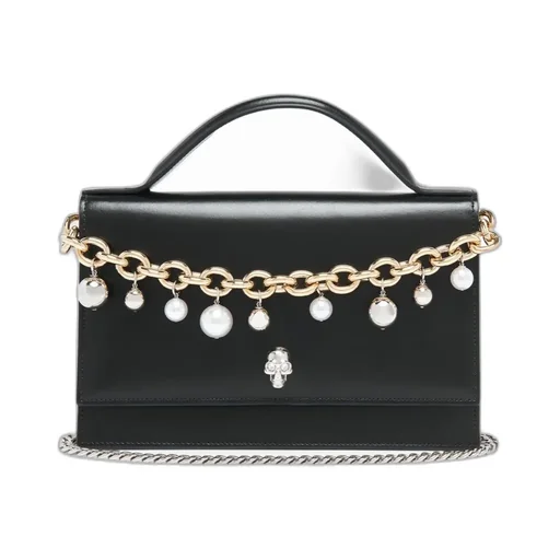 Alexander Mcqueen Skull Chain Shoulder Bag