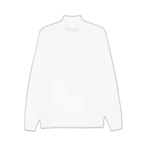 High-Neck Wool Sweater