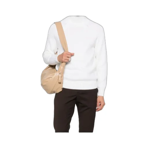 High-Neck Wool Sweater