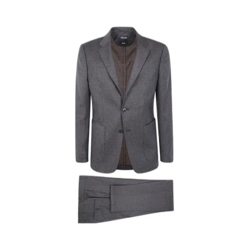 Zegna Single-Breasted Tailored Suit