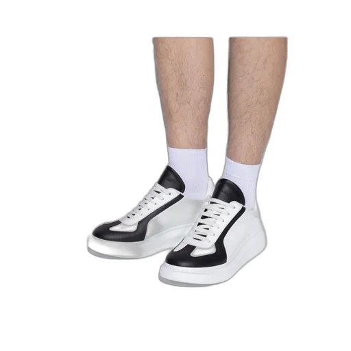 Alexander Mcqueen Colourblock Lace-Up Sneakers