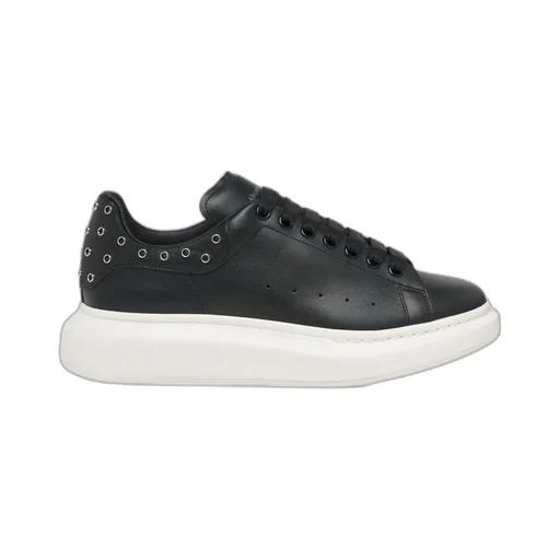 Oversized Eyelet-Detail Sneakers