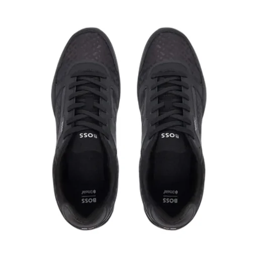 Patterned Lace-Up Sneakers